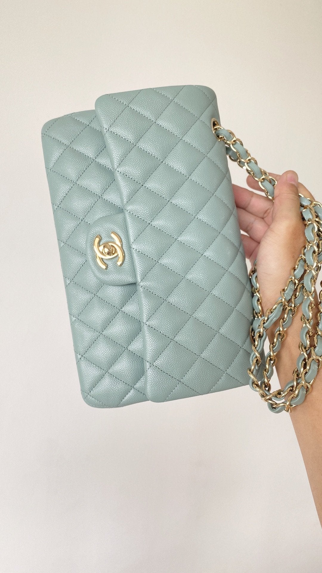 CHLSmall Classic Light , ’s Green Handbag