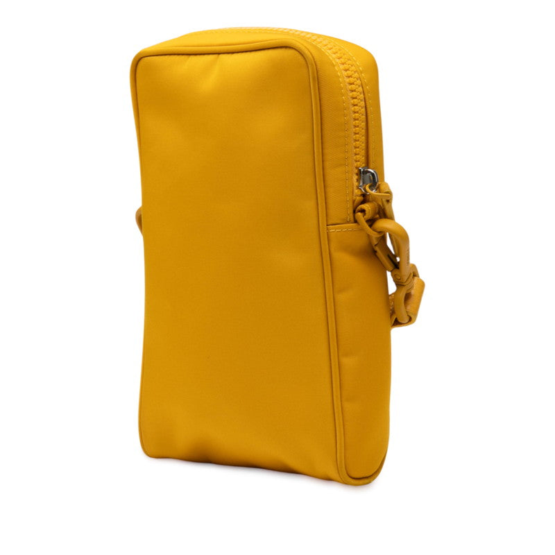 Fendi Ff Shoulder Bag Leather Nylon Logo Shoulder Bag 1
