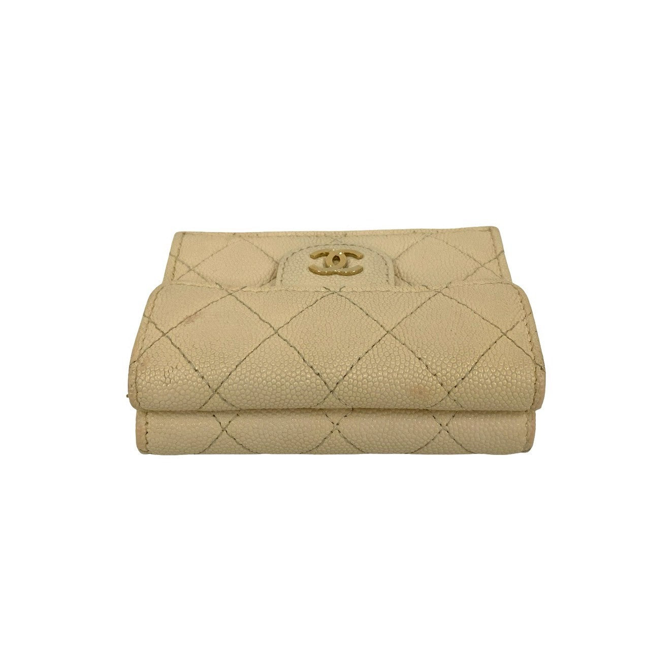 Chanel Matelassé Caviar Skin Wallet