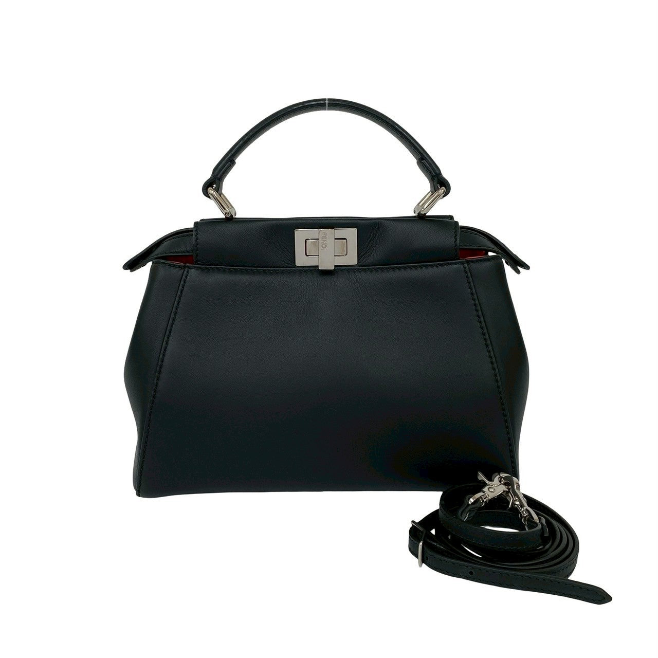 Fendi Peekaboo 2Way Bag Leather Travel Bag 2Way Bag 6