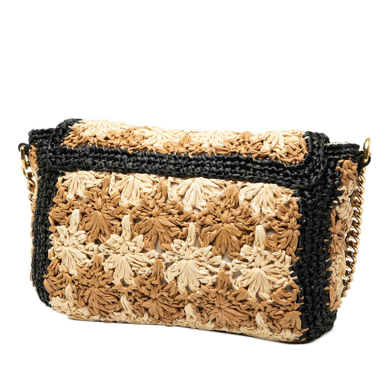 Gucci Marmont Shoulder Bag Raffia