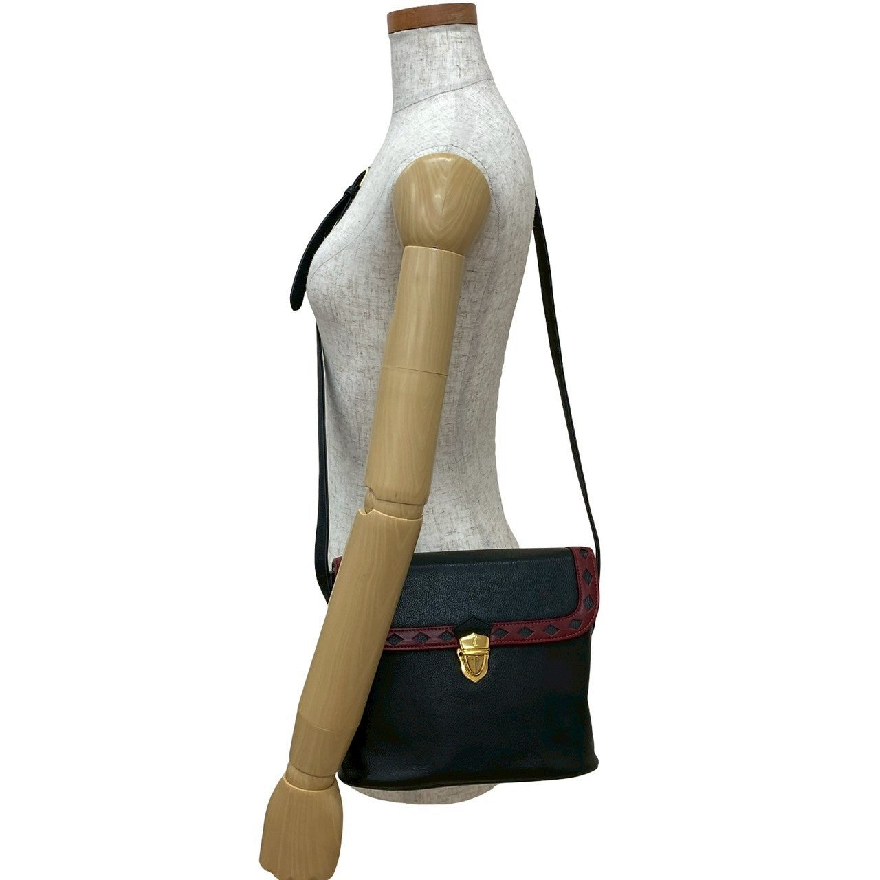 YSL Saint Laurent Yves Shoulder Bag Leather Shoulder Bag 4