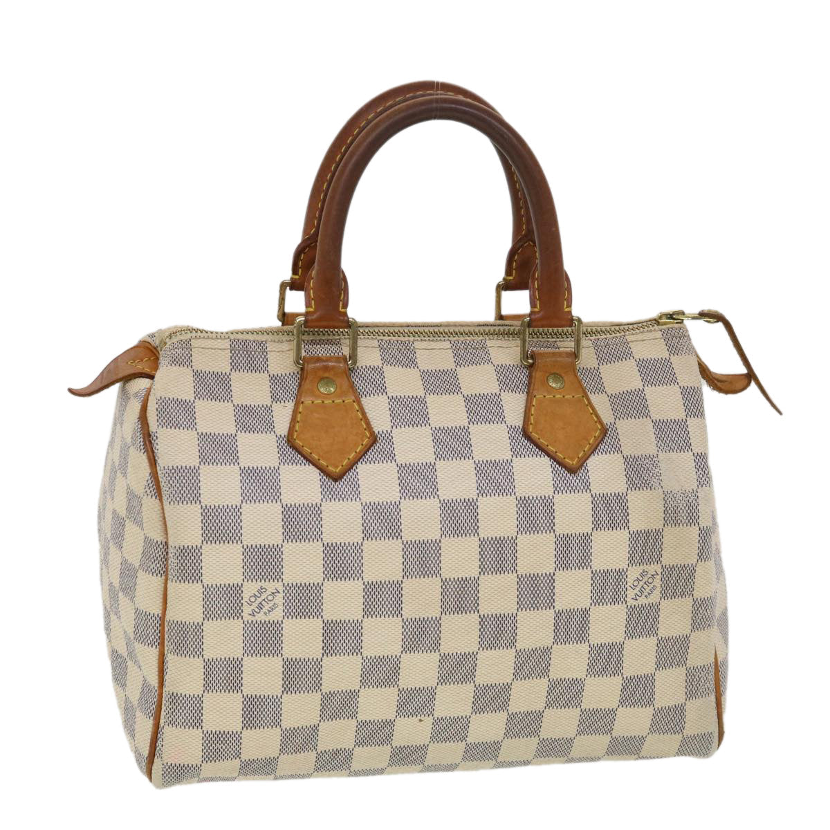 LOUIS VUITTON Damier Azur Speedy 25 Hand Bag N41534 LV yb064