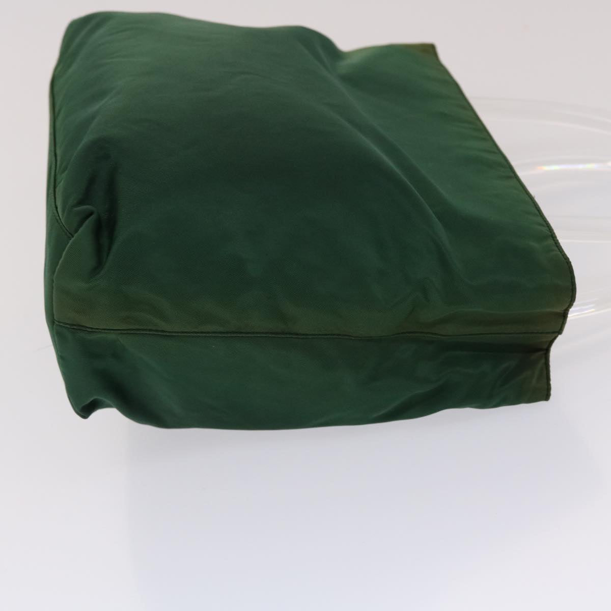 Prada Hand Bag Nylon Green Travel Bag Nylon Green Yb268