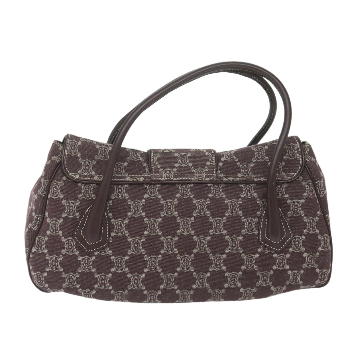 Luxury Paris Macadam Hand Bag Canvas Brown Travel Bag