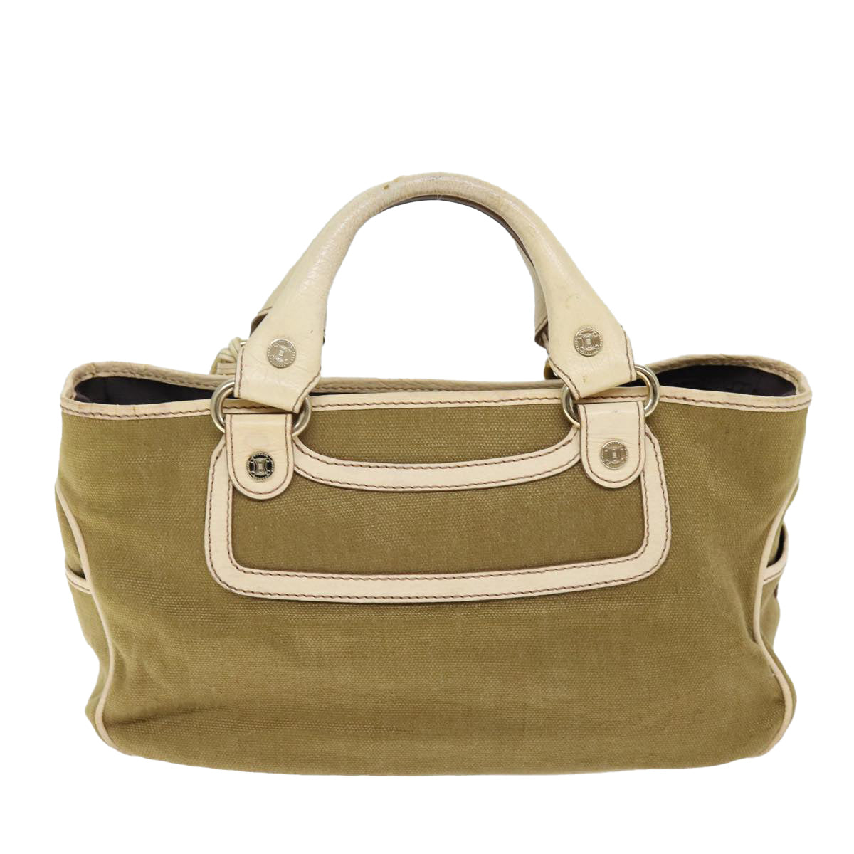 Luxury Boogie Bag Hand Bag Canvas Brown Travel Bag