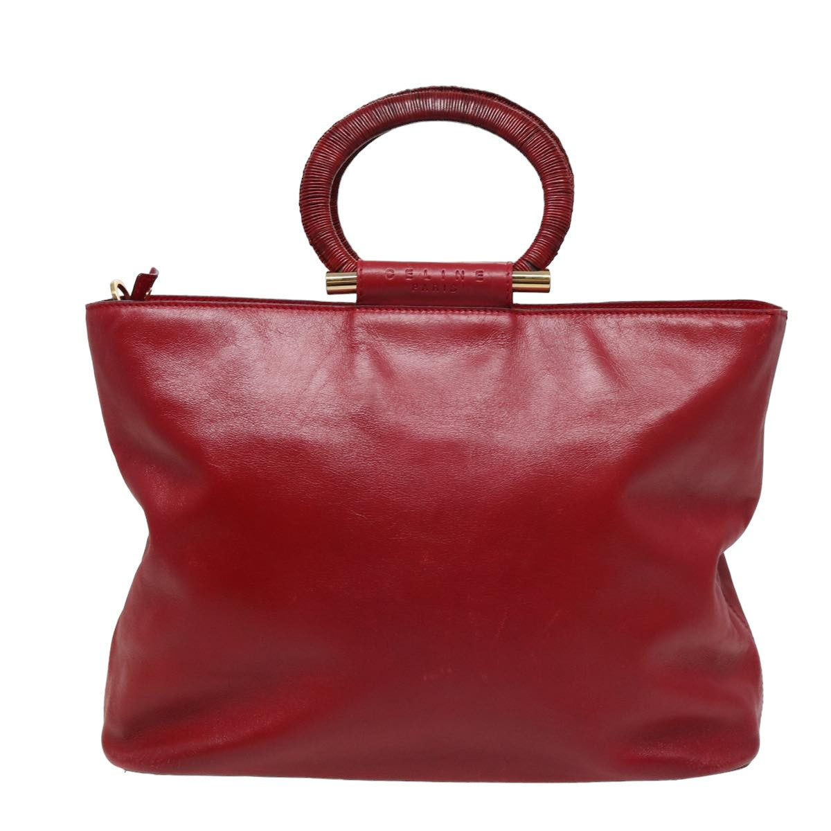 Luxury Hand Bag Way Leather Red Travel Bag