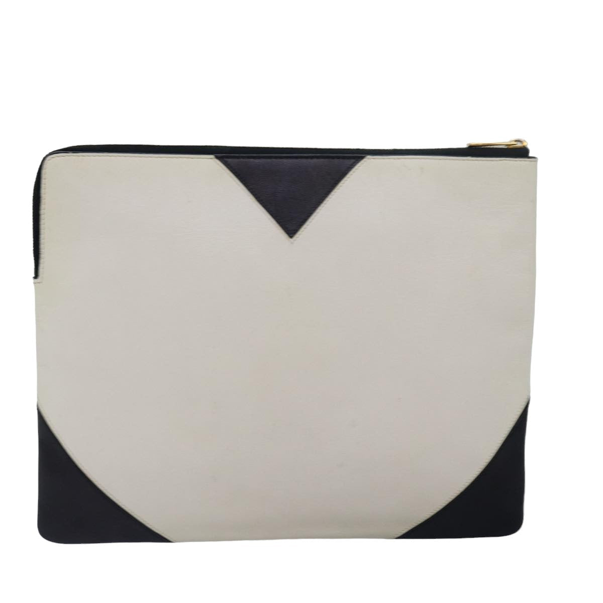 Luxury Clutch Bag Whe Leather Black