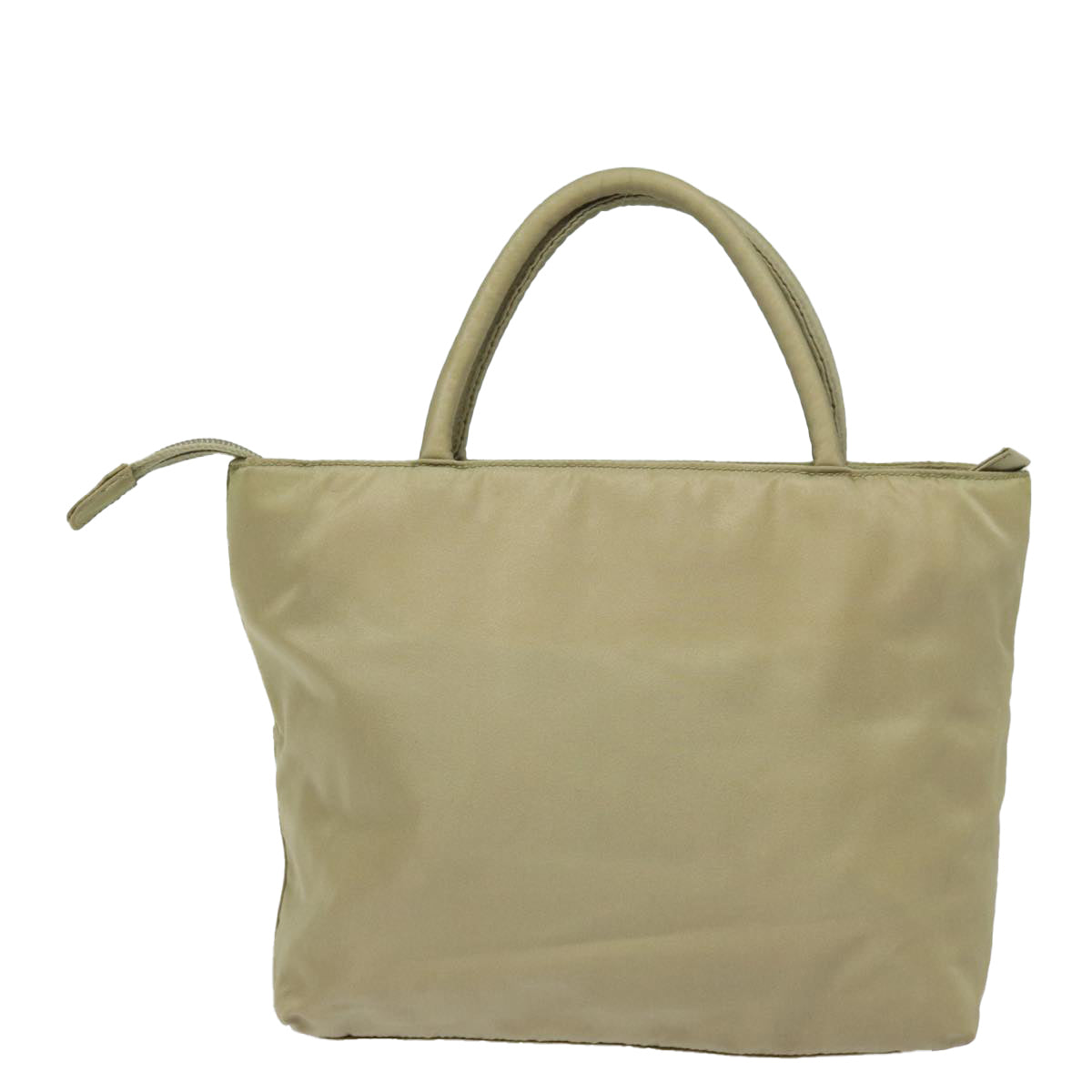 Prada Hand Bag Auth Nylon Beige Travel Bag Beige Auth Yk13122