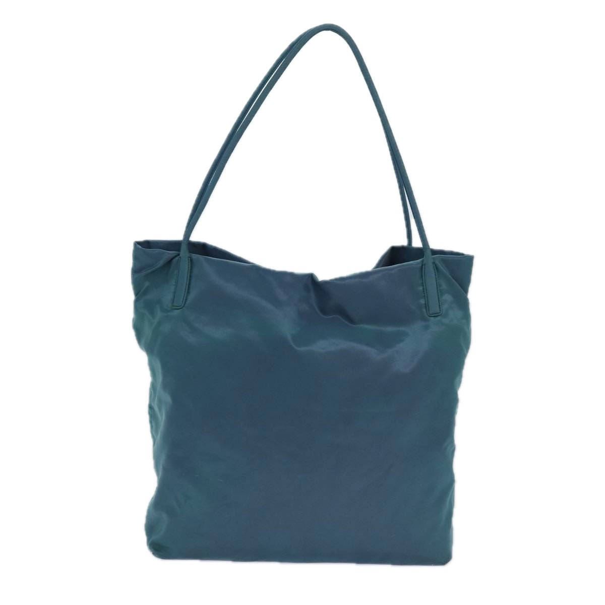 Prada Tote Bag Auth Nylon Blue