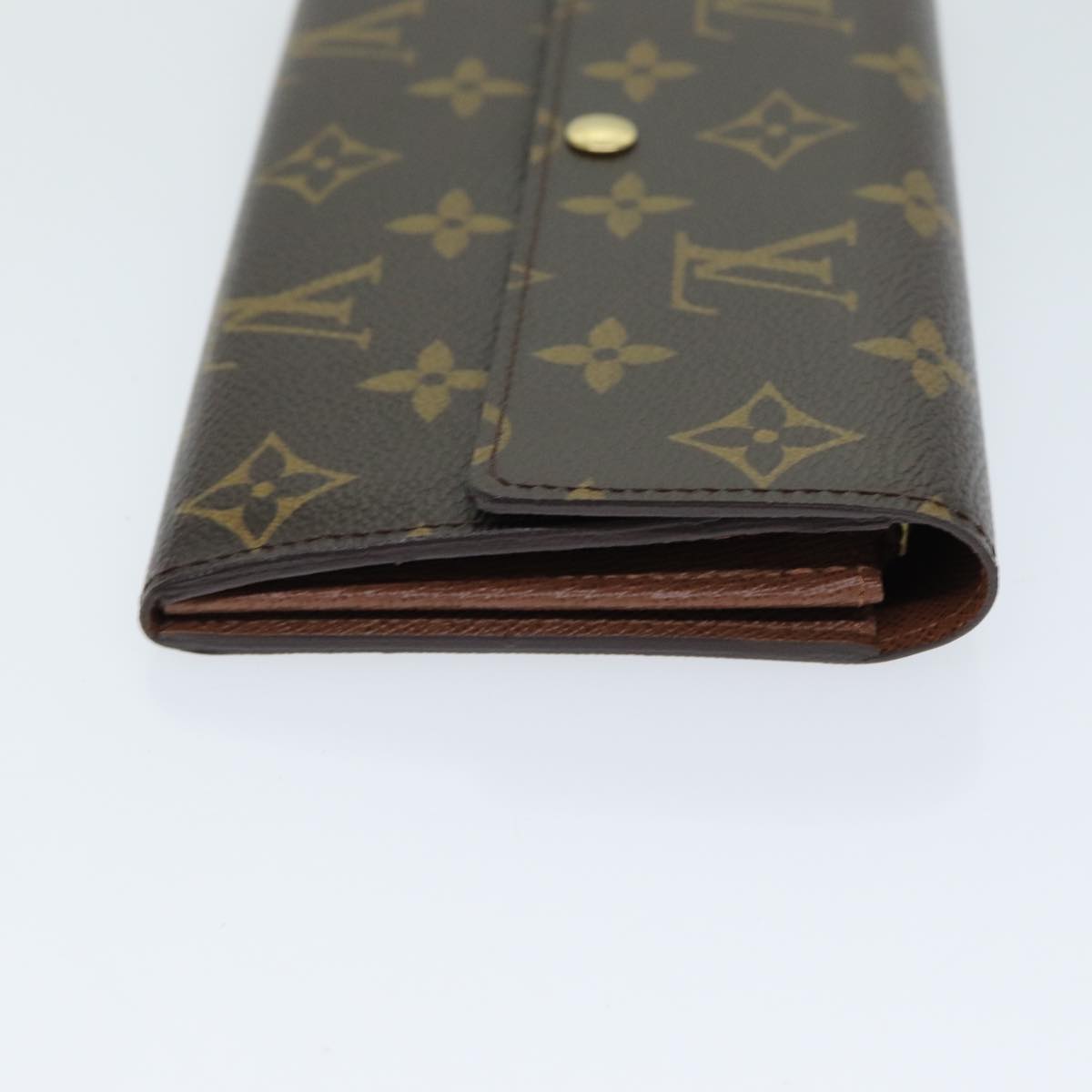 Louis Vuitton Monogram Portefeuille Sarah Long Wallet LV yk13519A