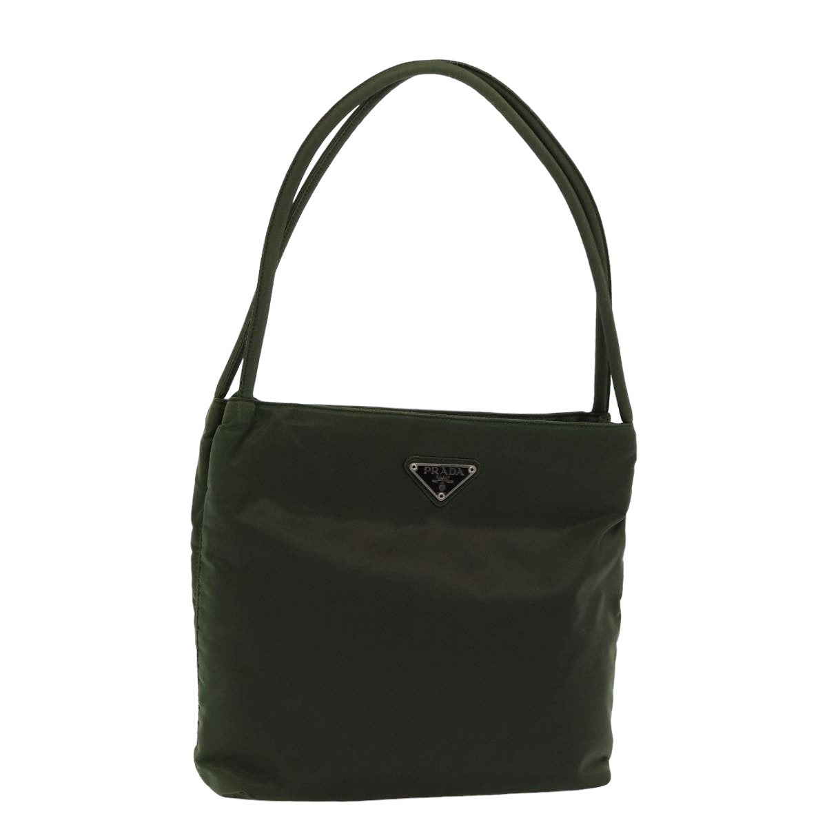 Prada Shoulder Bag Khaki Auth Nylon Khaki Auth Yk13710