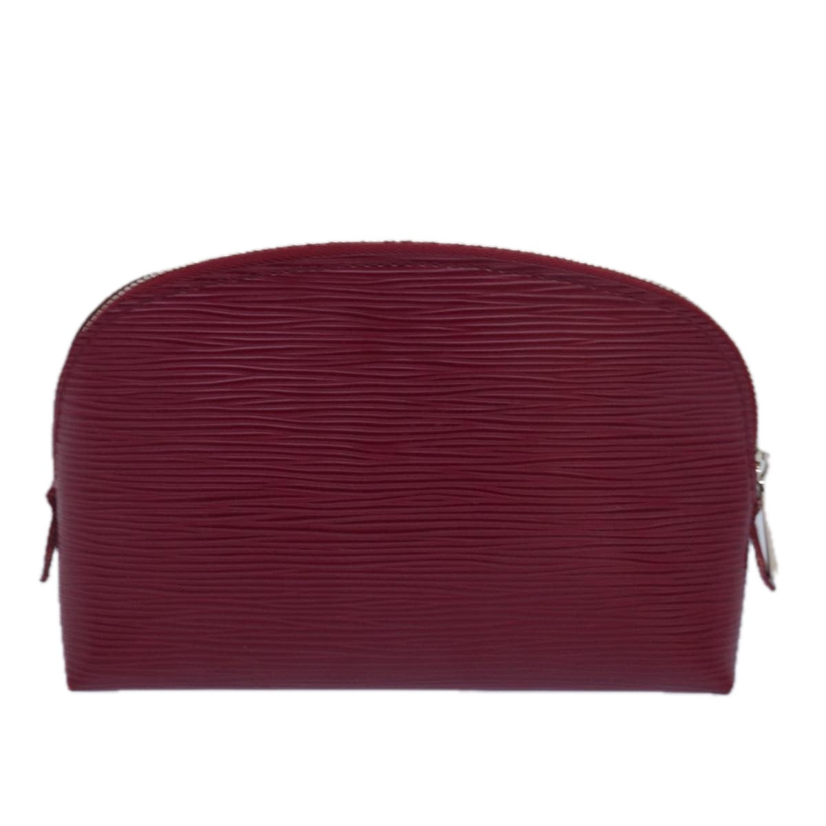 LOUIS VUITTON Epi Pochette Cosmetic PM Pouch Fuchsia M40641 LV Auth yk13711