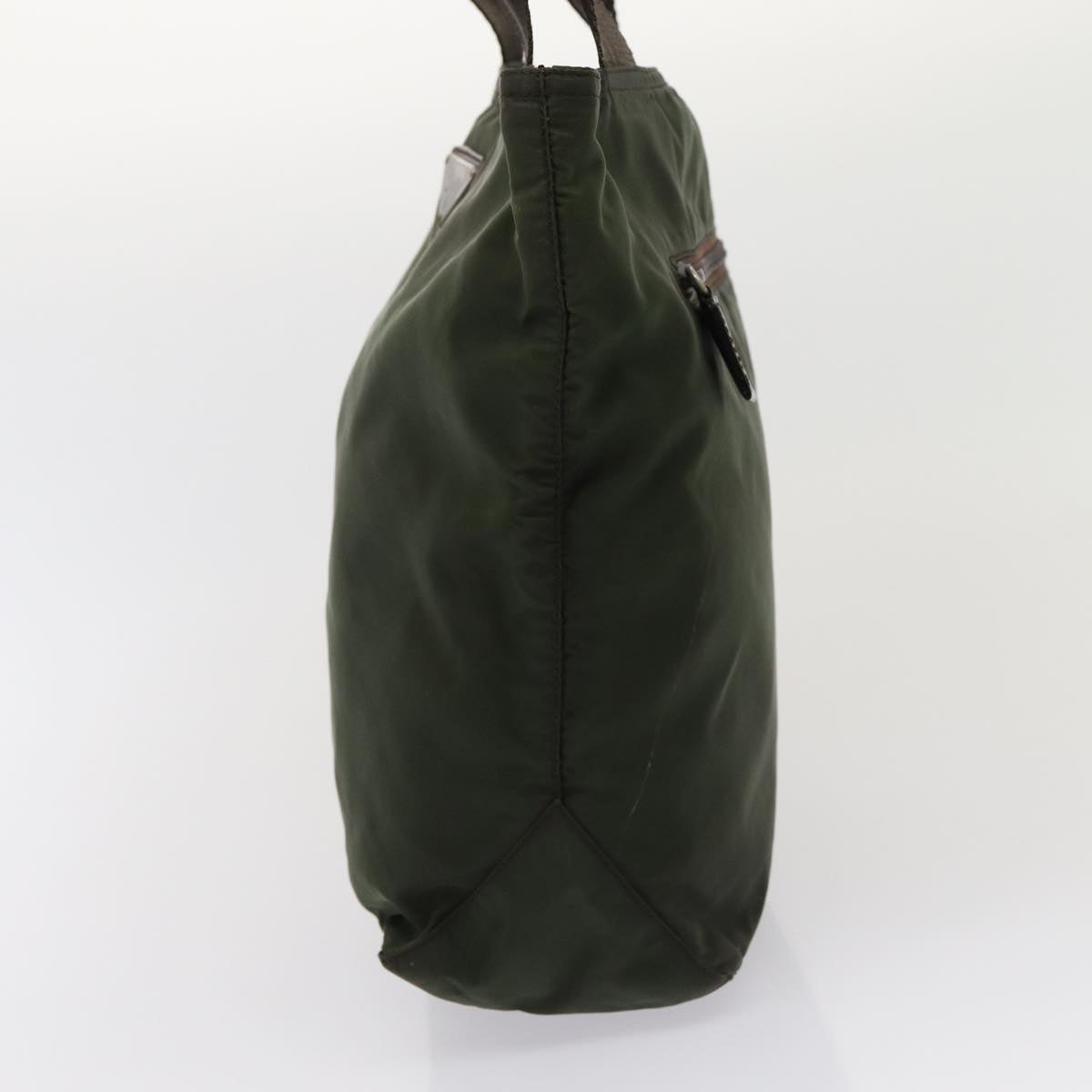 Prada Tote Bag Khaki Auth Nylon Khaki Auth Yk13738