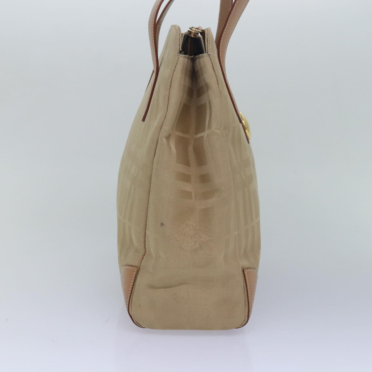 Burberry Luxury ss Nova Check Shoulder Bag Auth Yk13997 Canvas Beige