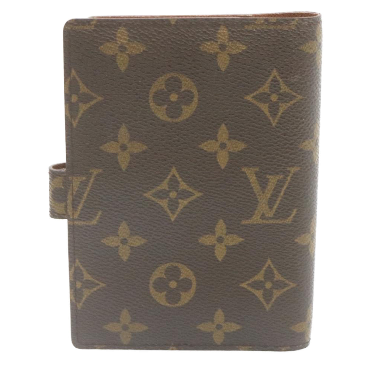 LOUIS VUITTON Monogram Agenda PM Day Planner Cover R20005 LV yk3598