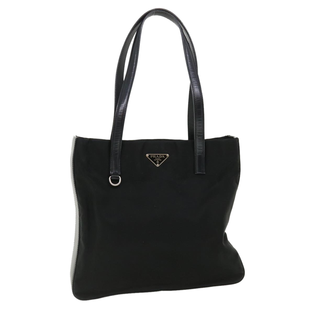 Prada Tote Bag Nylon Black Nylon Black Yk5747