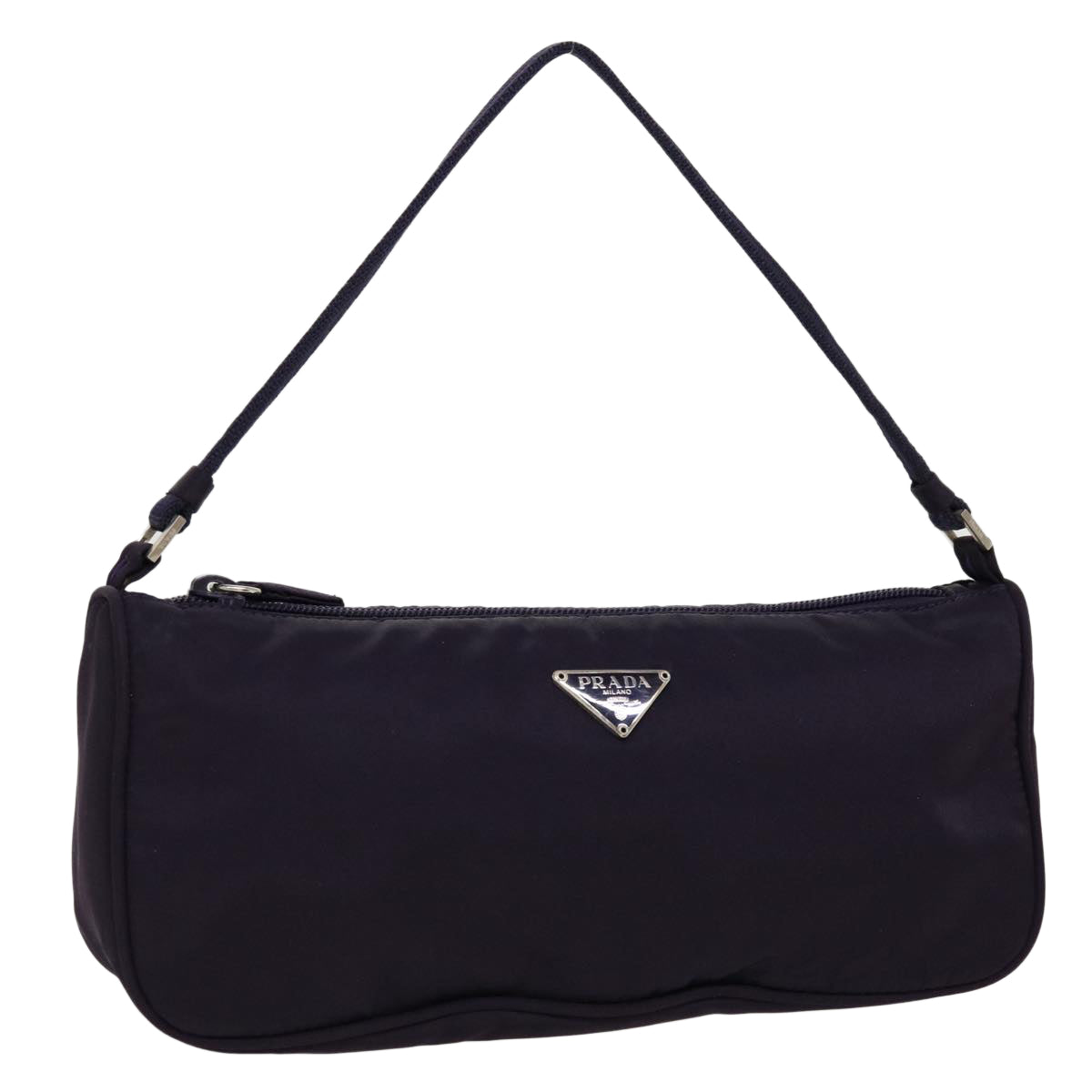 Prada Accessory Pouch Luxury Handbag Nylon Purple Clutch Bag Nylon Purple Yk5948