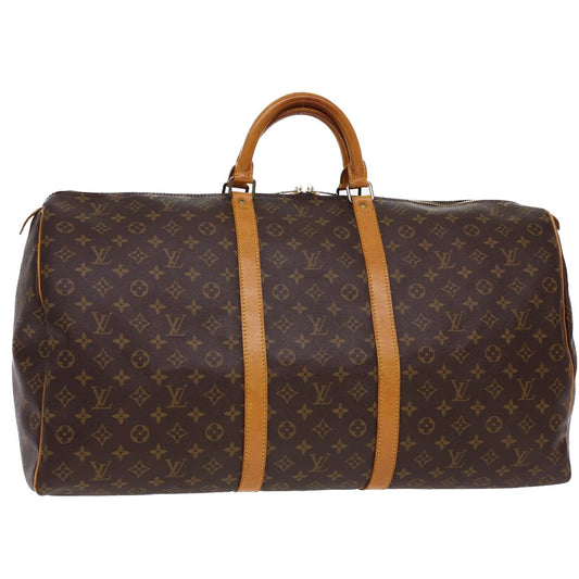 Louis Vuitton Monogram Keepall 60 Boston Bag LV yk6376