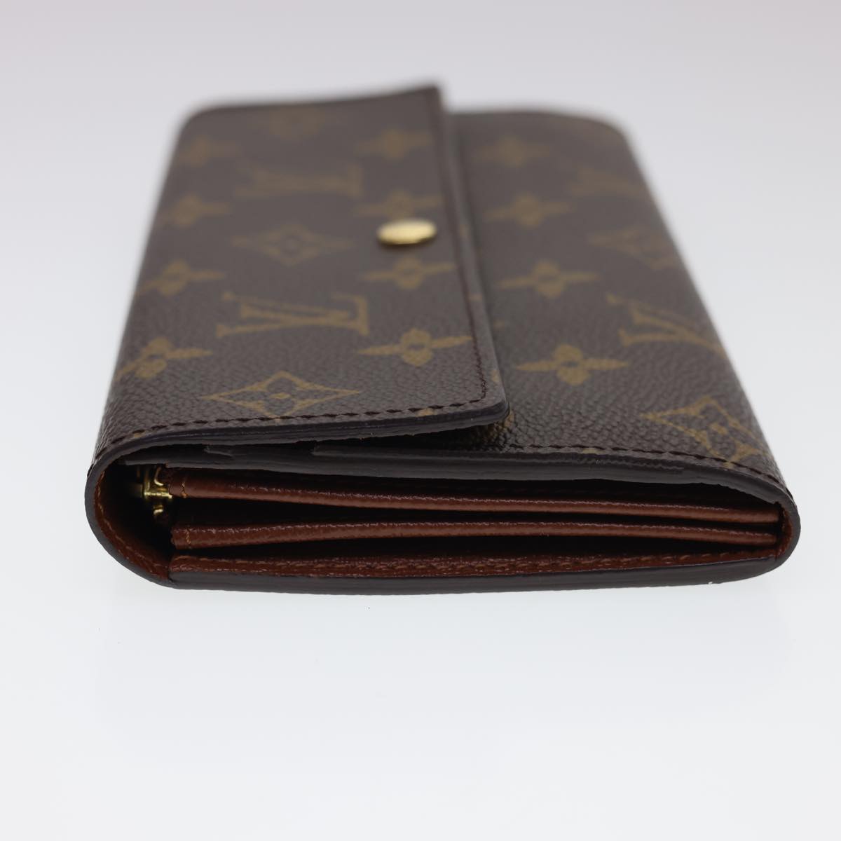 Louis Vuitton Monogram Portefeiulle Sarah Long Wallet LV yk6395