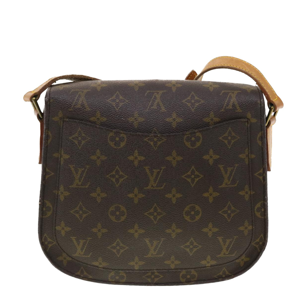 LOUIS VUITTON Monogram Saint Cloud GM Shoulder Bag M51242 LV yk6424
