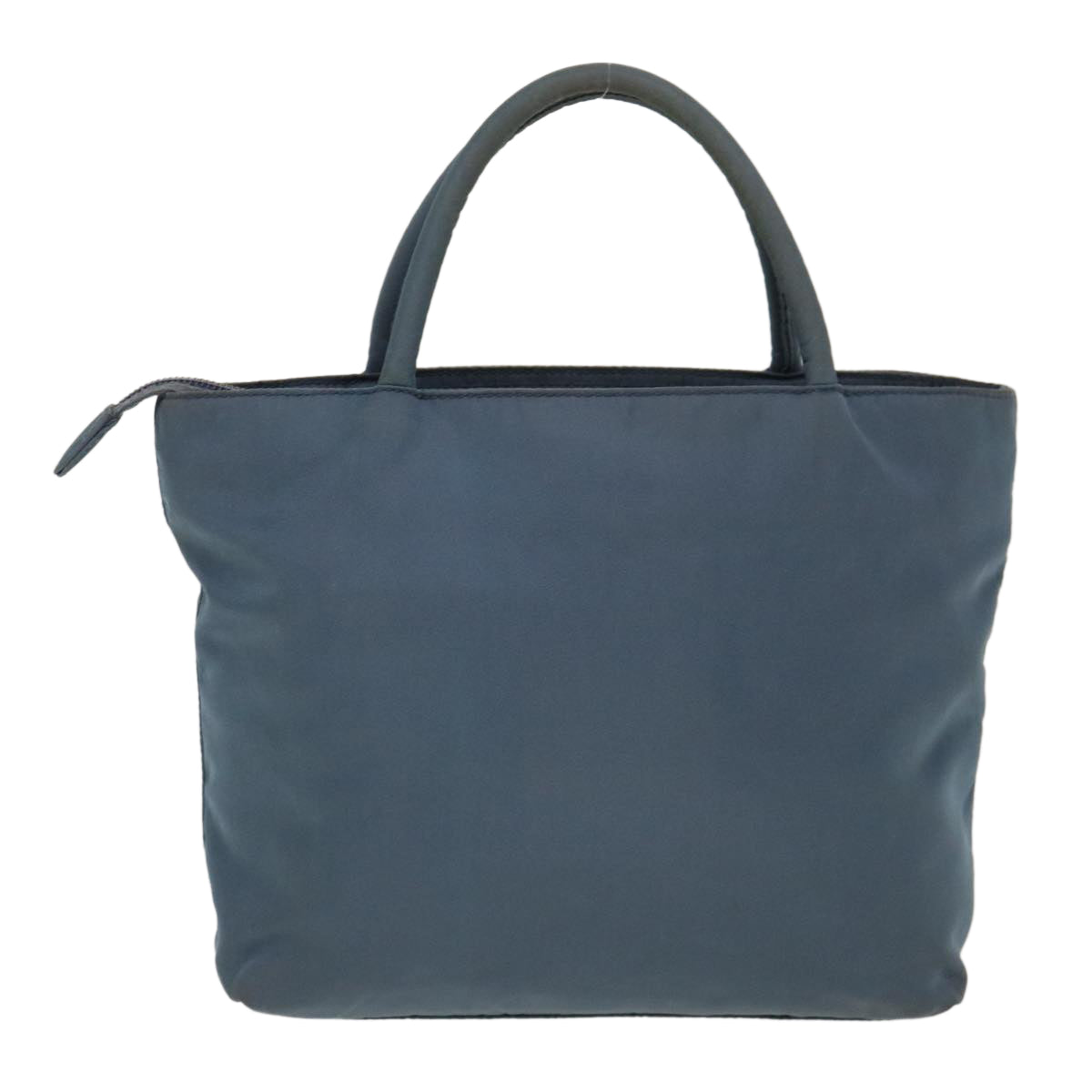 Prada Hand Bag Nylon Blue Travel Bag