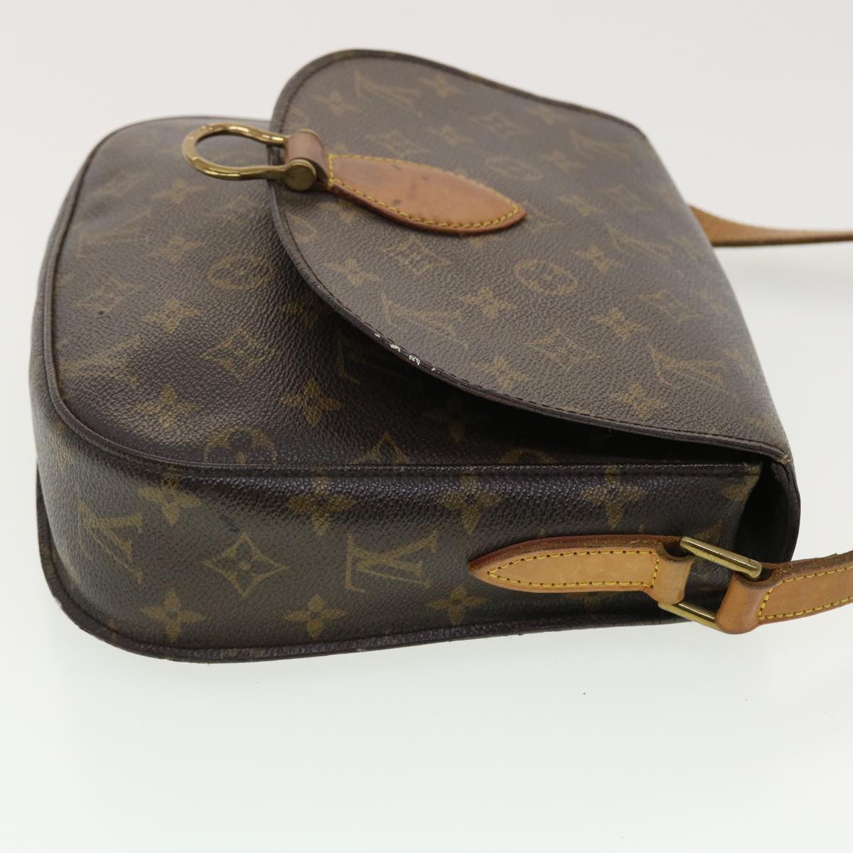 LOUIS VUITTON Monogram Saint Cloud GM Shoulder Bag M51242 LV yk6448
