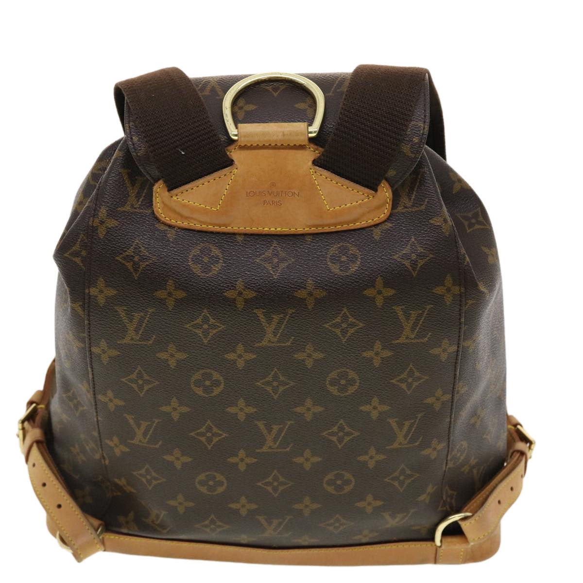 LOUIS VUITTON Monogram Montsouris GM Backpack M51135 LV yk6459