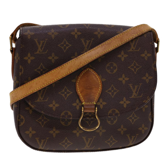 LOUIS VUITTON Monogram Saint Cloud GM Shoulder Bag M51242 LV yk6497