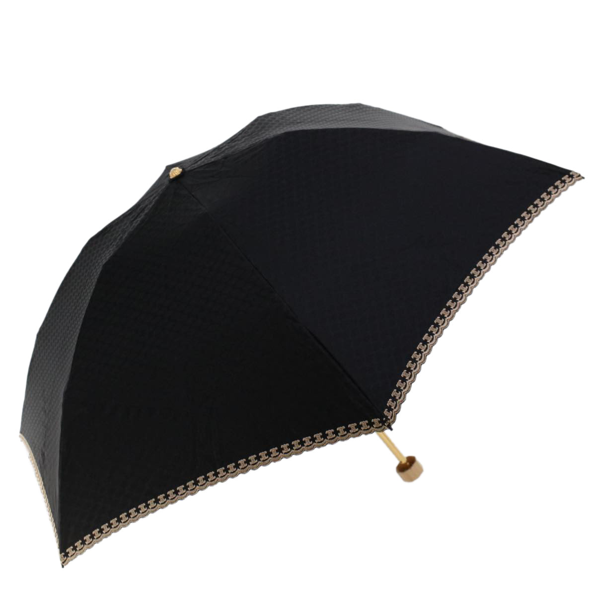 Luxury Macadam Folding Umbrella Handbag Canvas Nylon Travel Bag