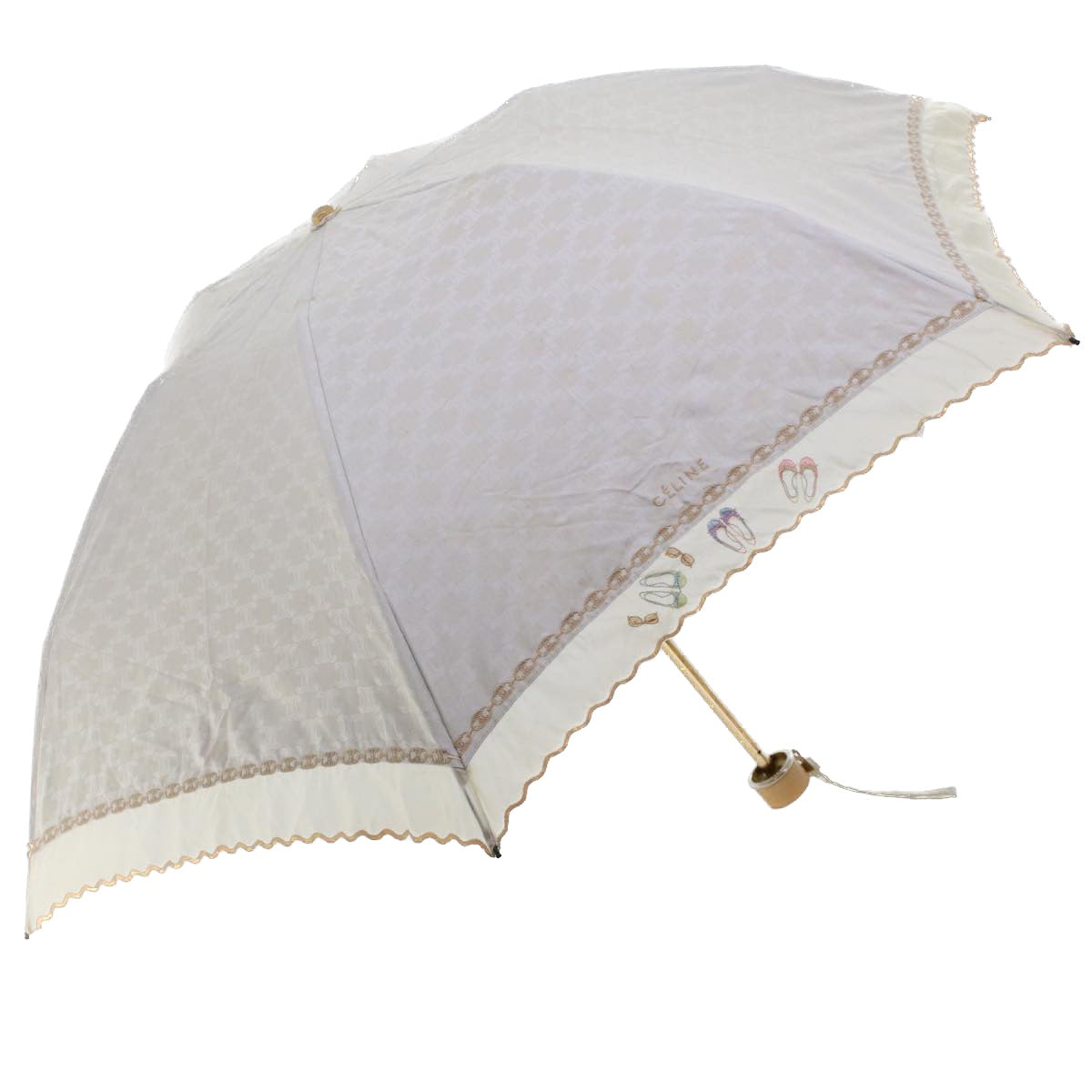 Luxury Macadam Folding Umbrella Whe Handbag Canvas Nylon Travel Bag