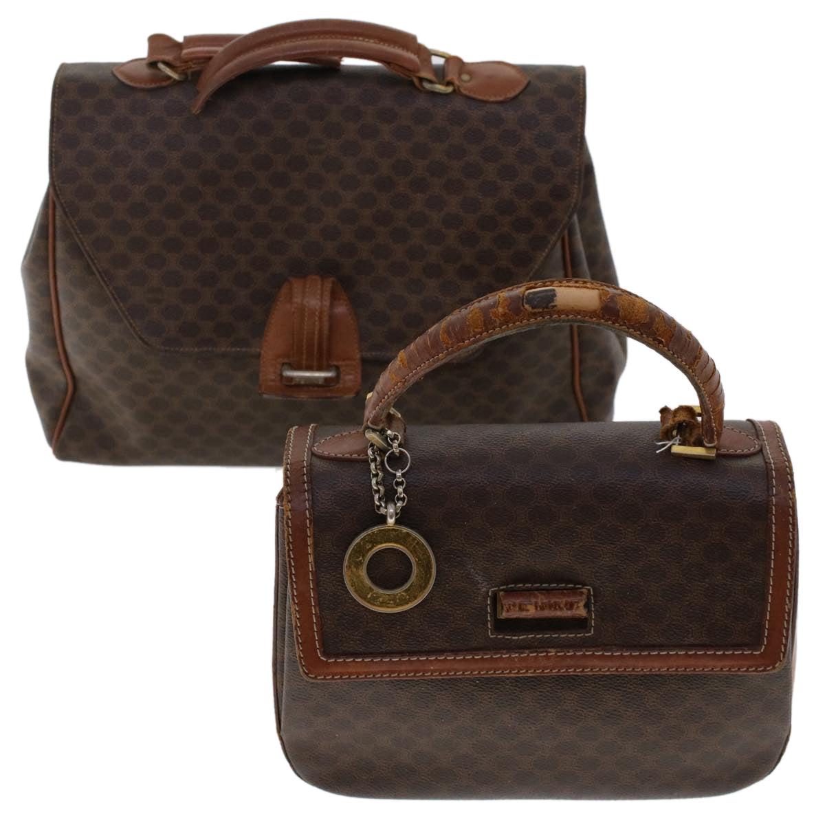 Luxury Macadam Hand Bag Pvc Set Leather Canvas Travel Bag