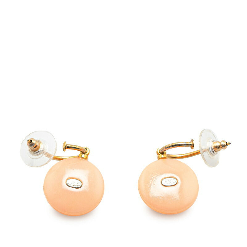 Chanel Faux Pearl Coco Mark Swing Plastic Earrings 03P Bag