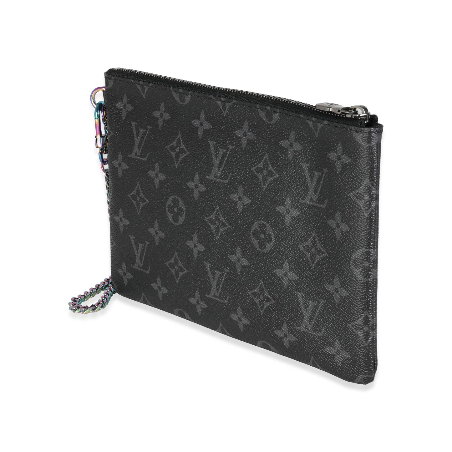 Louis Vuitton Eclipse Fragment Design Ipad Pouch Monogram Canvas Handbag
