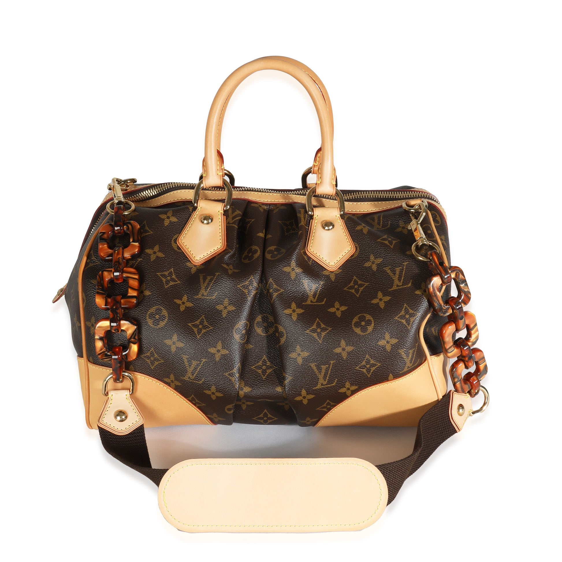 Louis Vuitton Stephen Spro Boston Monogram Canvas Handbag