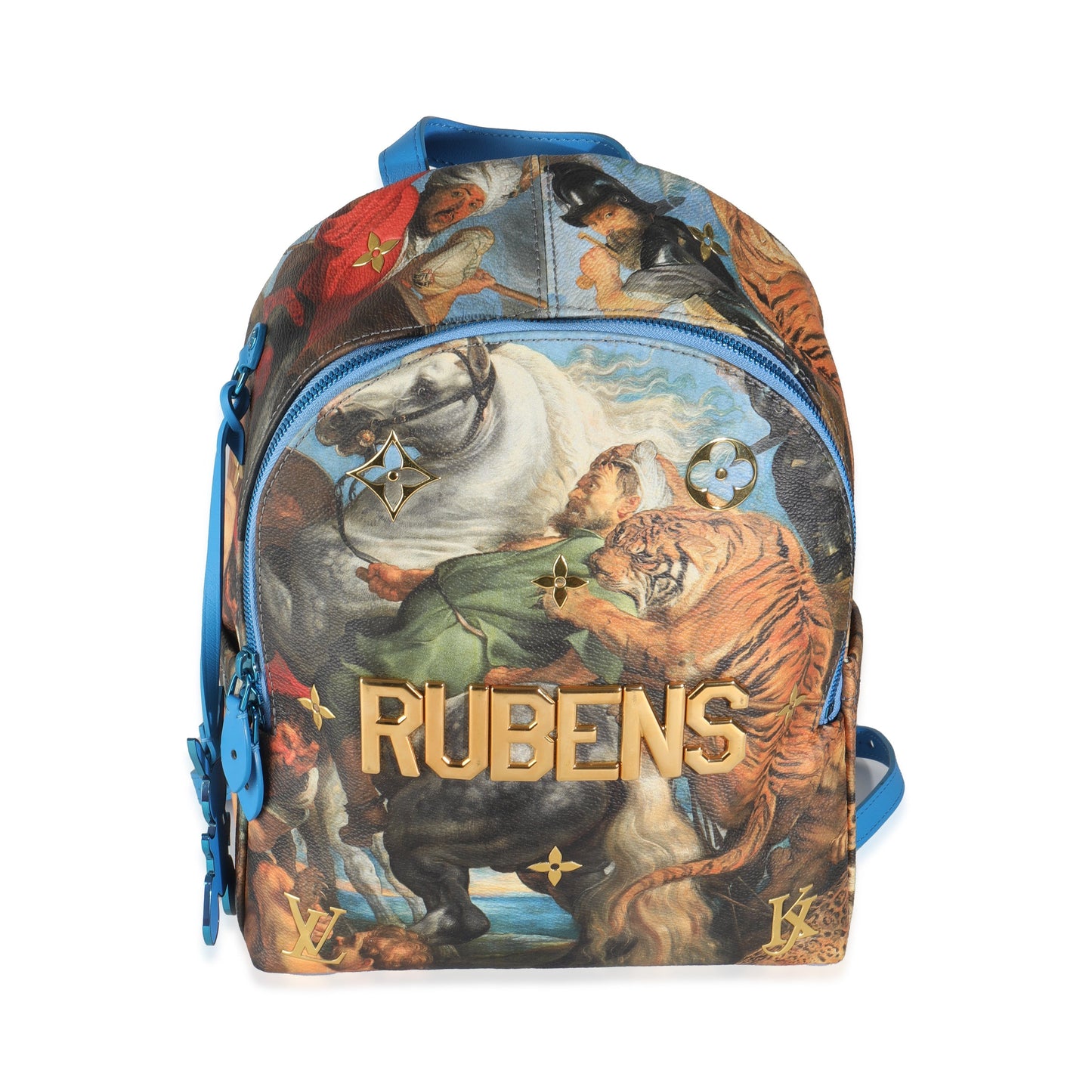 Louis Vuitton x Jeff Koons Rubens Palm Canvas Multicolor Jewelry