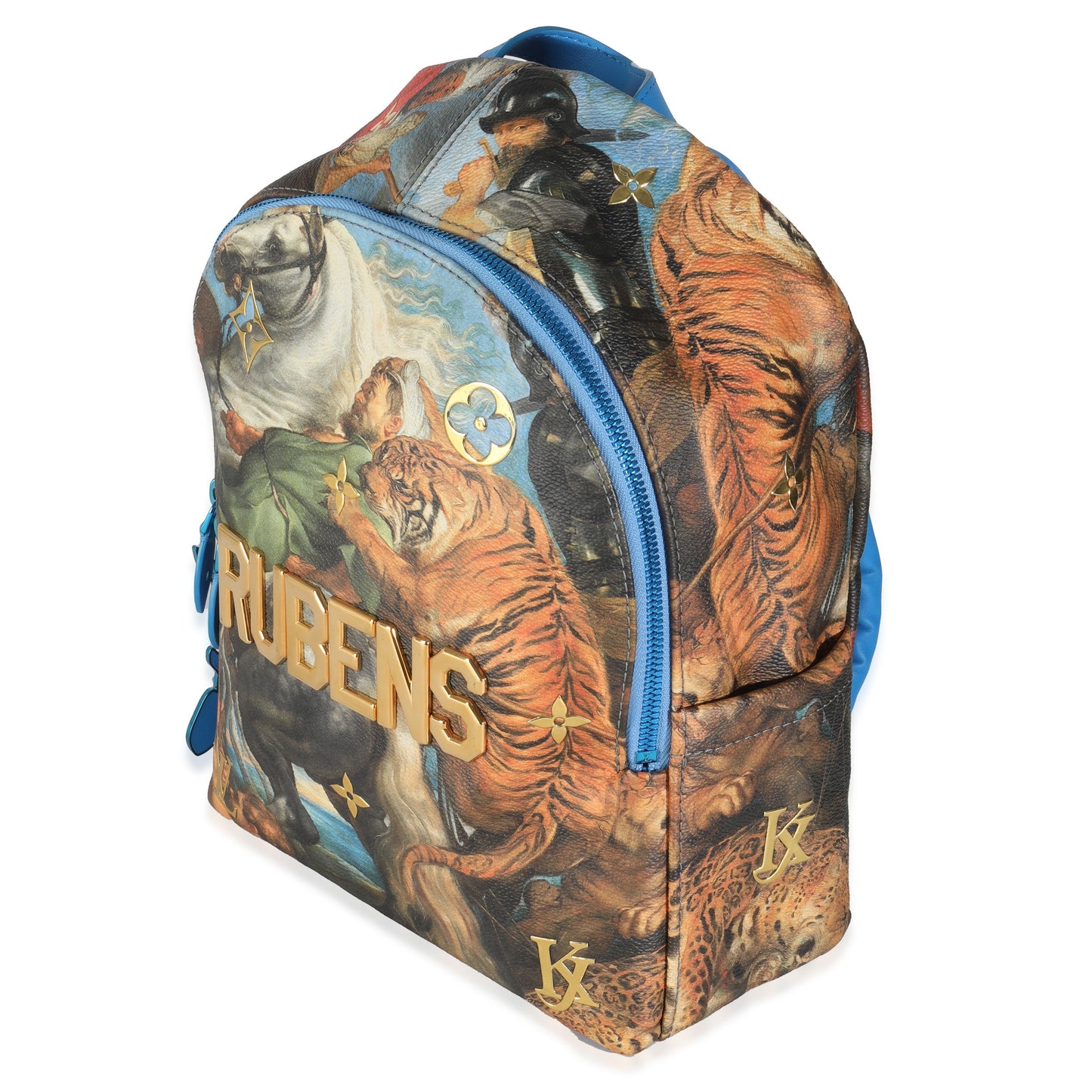 Louis Vuitton x Jeff Koons Rubens Palm Canvas Multicolor Jewelry