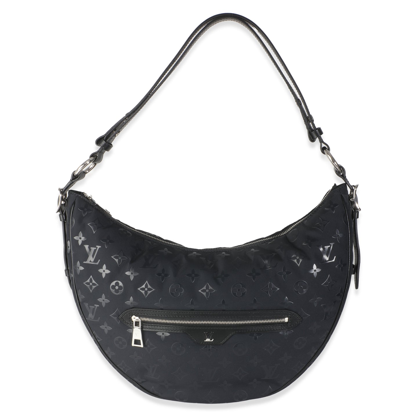 Louis Vuitton Polar Night Loop Pocket Monogram Nylon Shoulder Bag