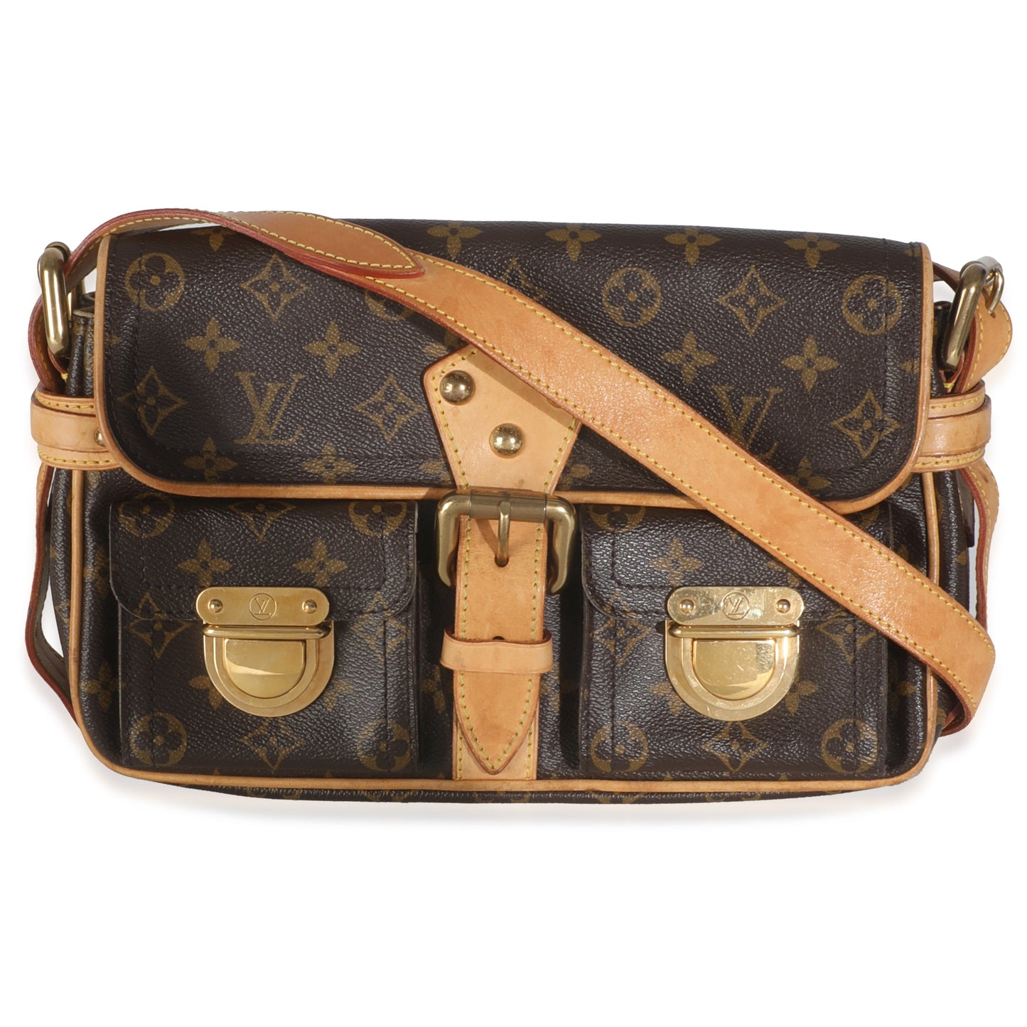 Louis Vuitton Hudson PM Monogram Canvas Handbag
