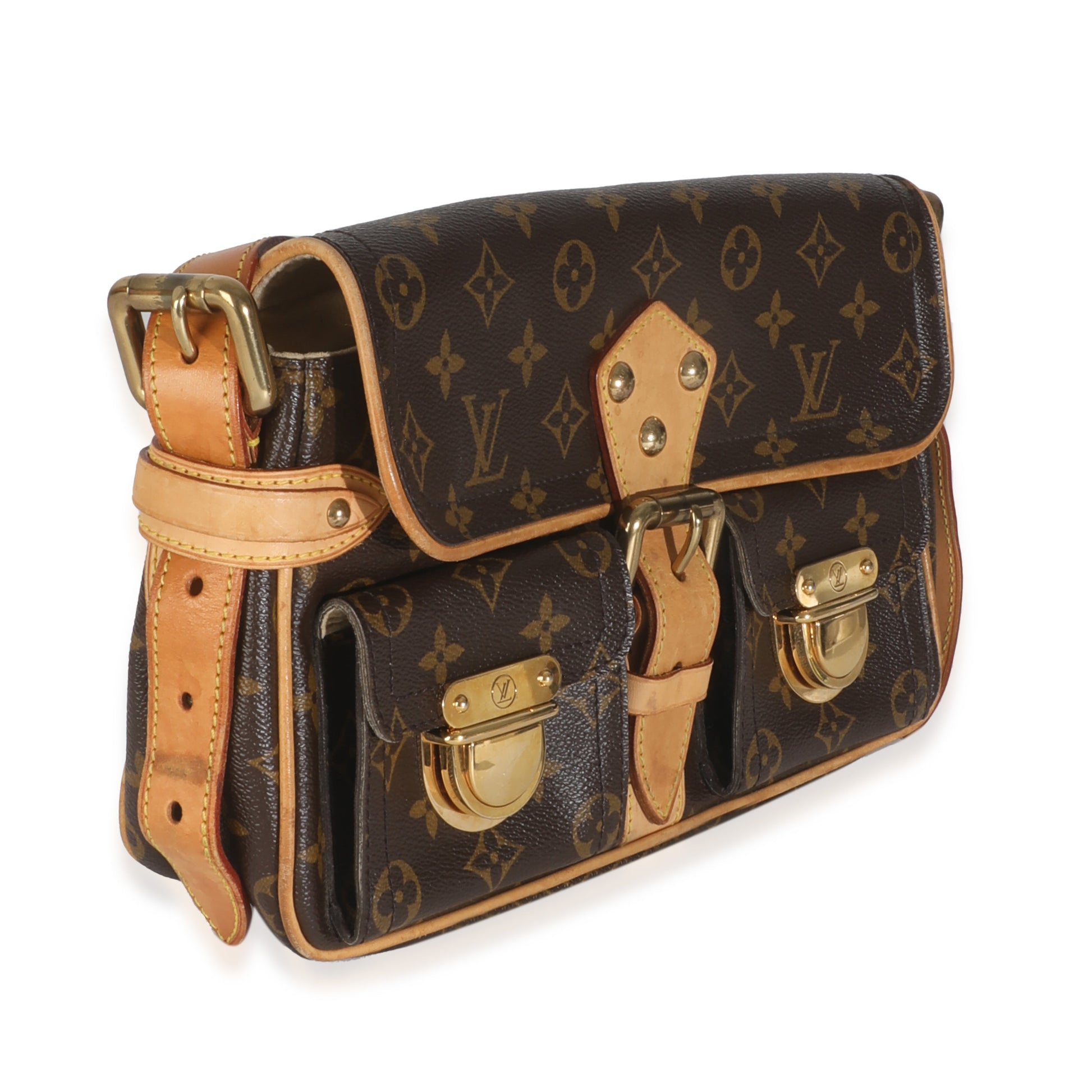 Louis Vuitton Hudson PM Monogram Canvas Handbag