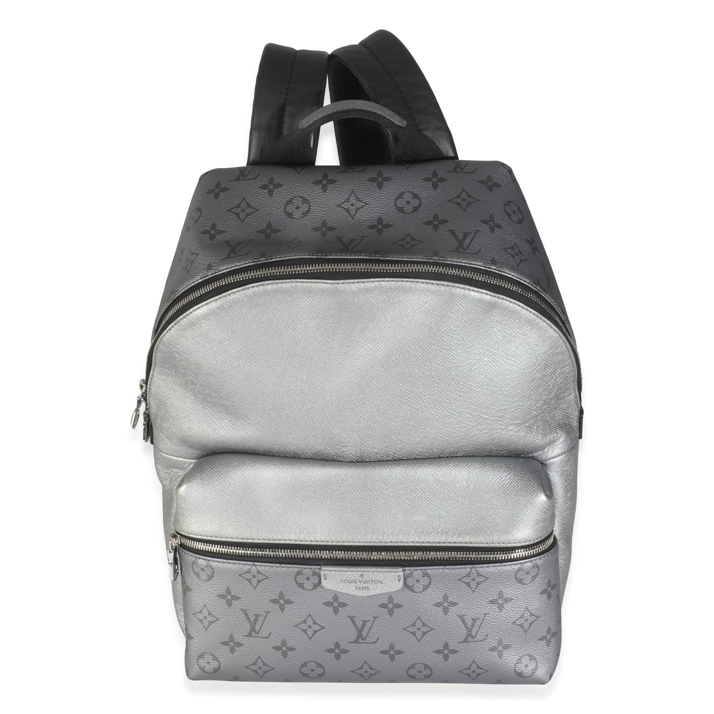 Louis Vuitton Sier Discovery Backpack Monogram Canvas Silver