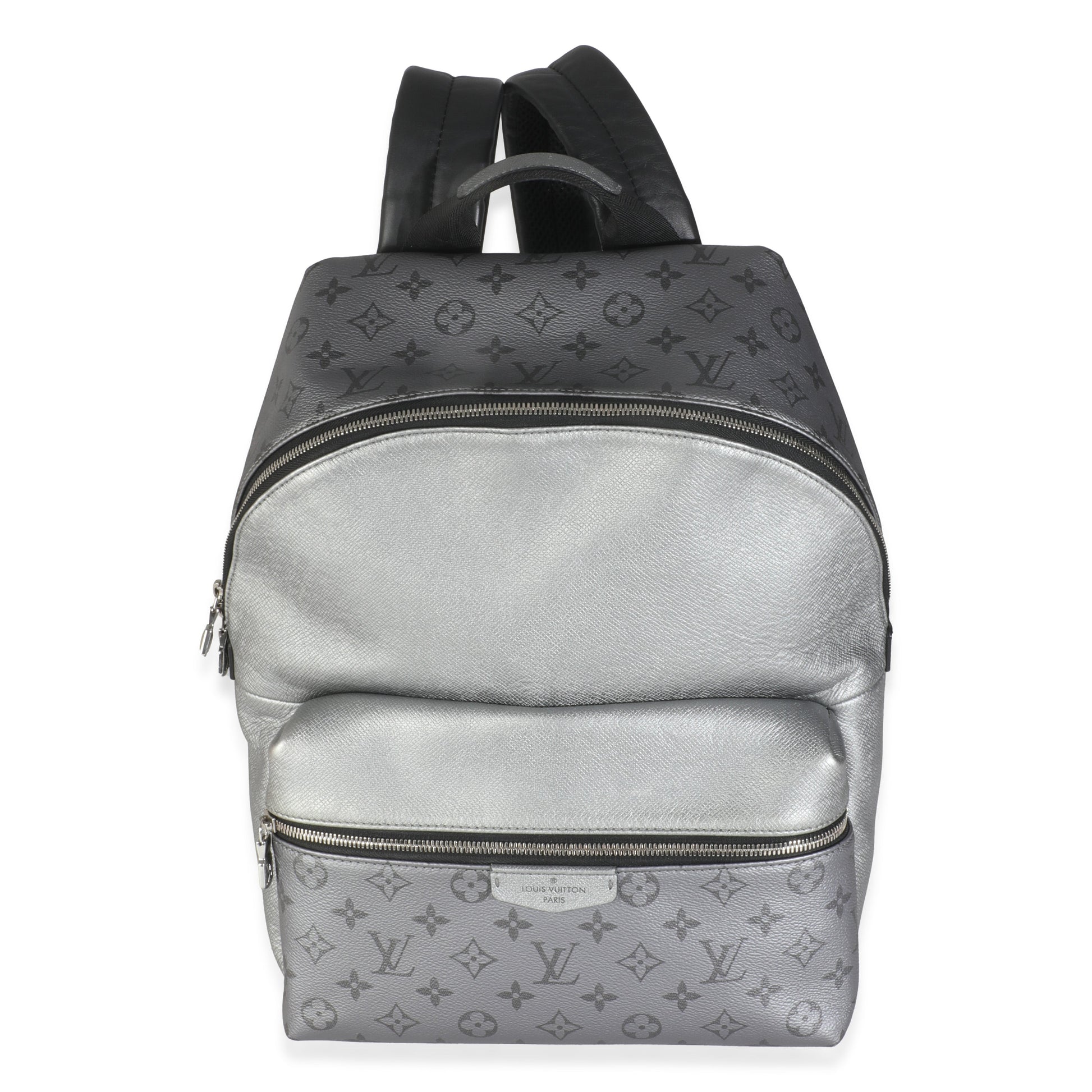 Louis Vuitton Sier Discovery Backpack Monogram Canvas Silver