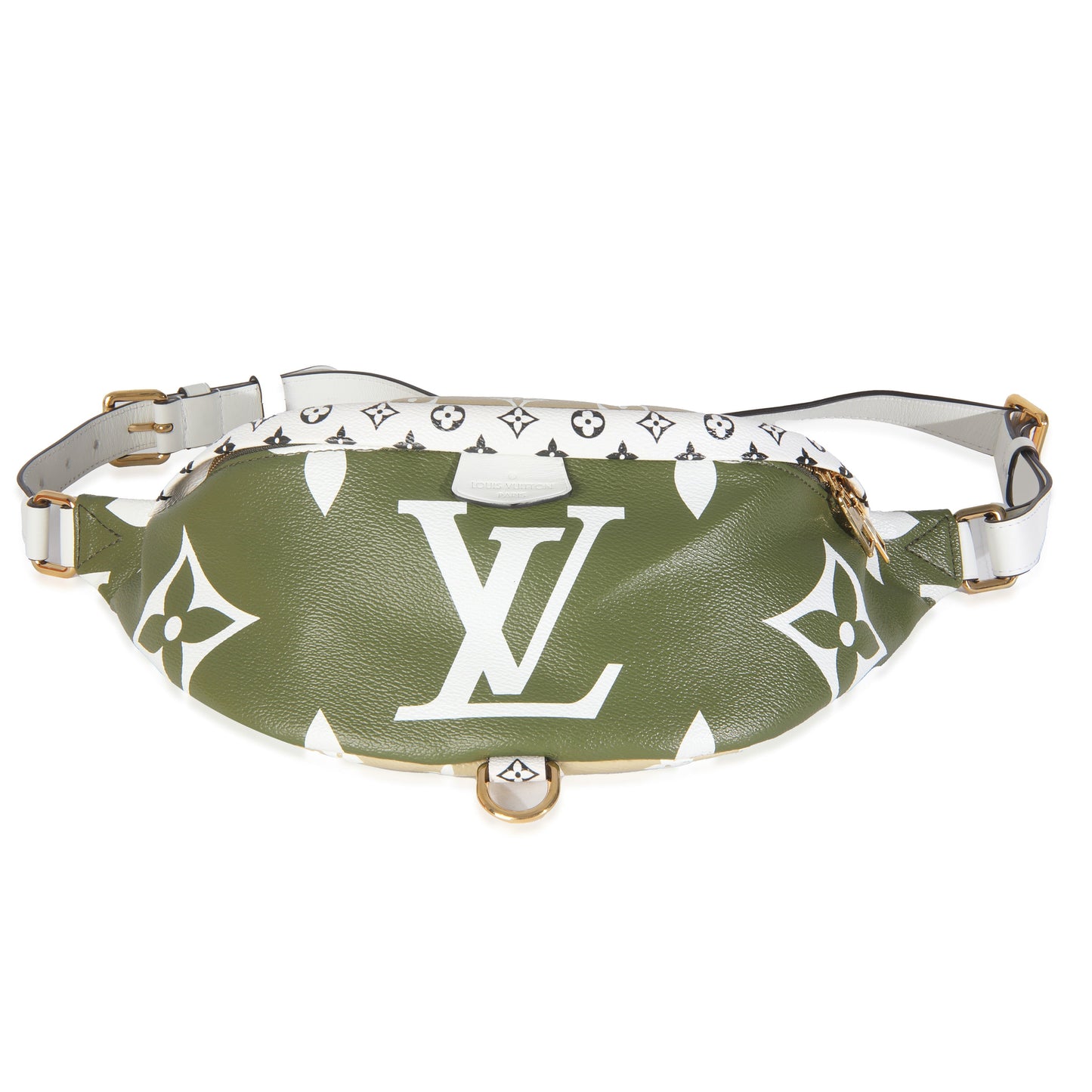 Louis Vuitton Giant Bumbag Monogram Canvas Beige Khaki Handbag