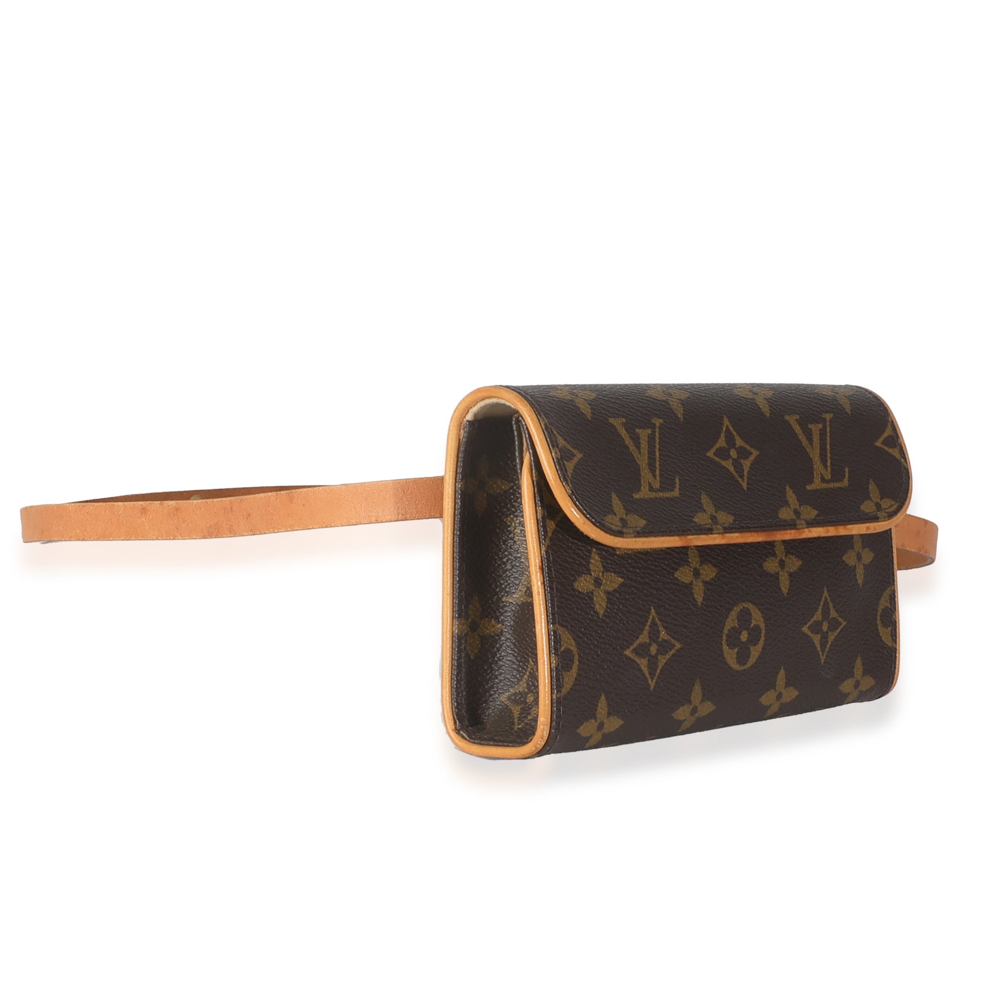 Louis Vuitton Florentine Pochette Monogram Canvas Clutch Bag
