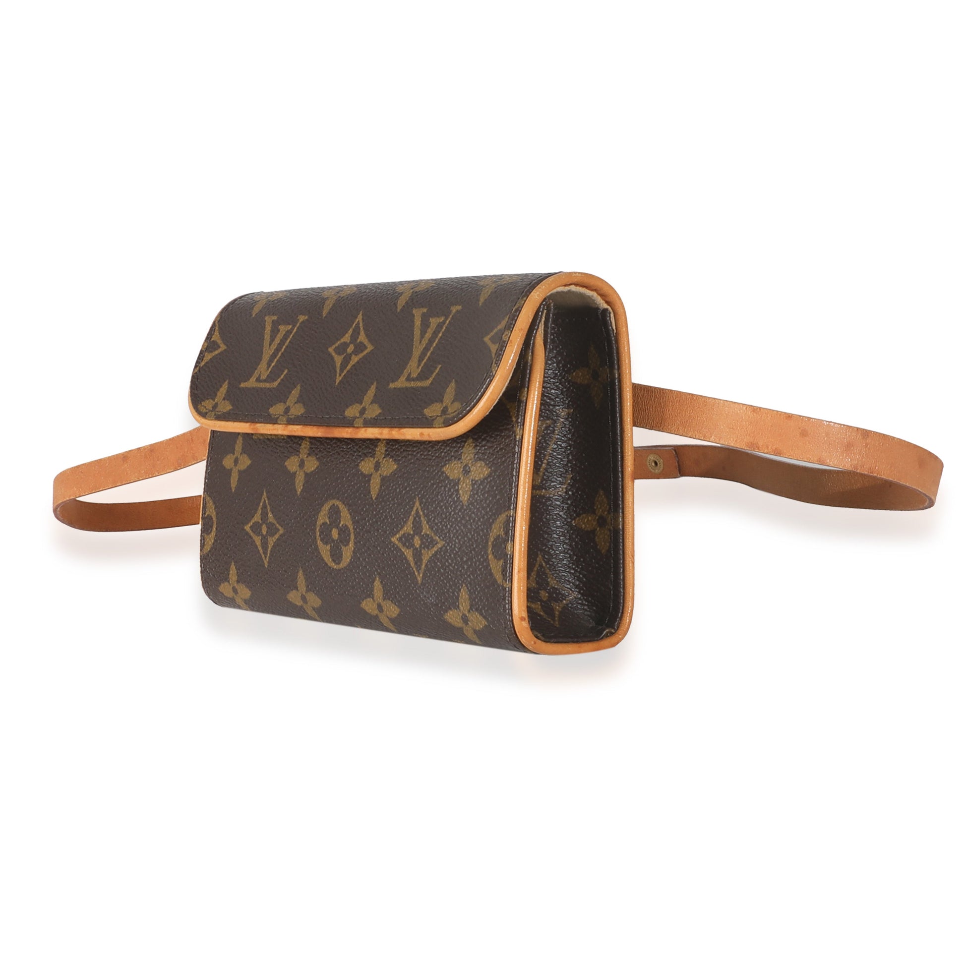 Louis Vuitton Florentine Pochette Monogram Canvas Clutch Bag