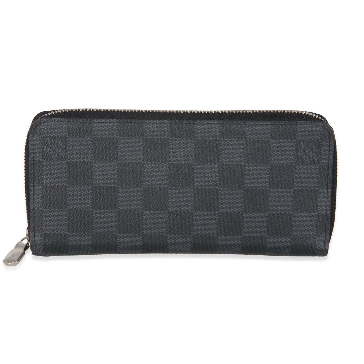 Louis Vuitton Damier Graphite Zippy Vertical Canvas Wallet Case