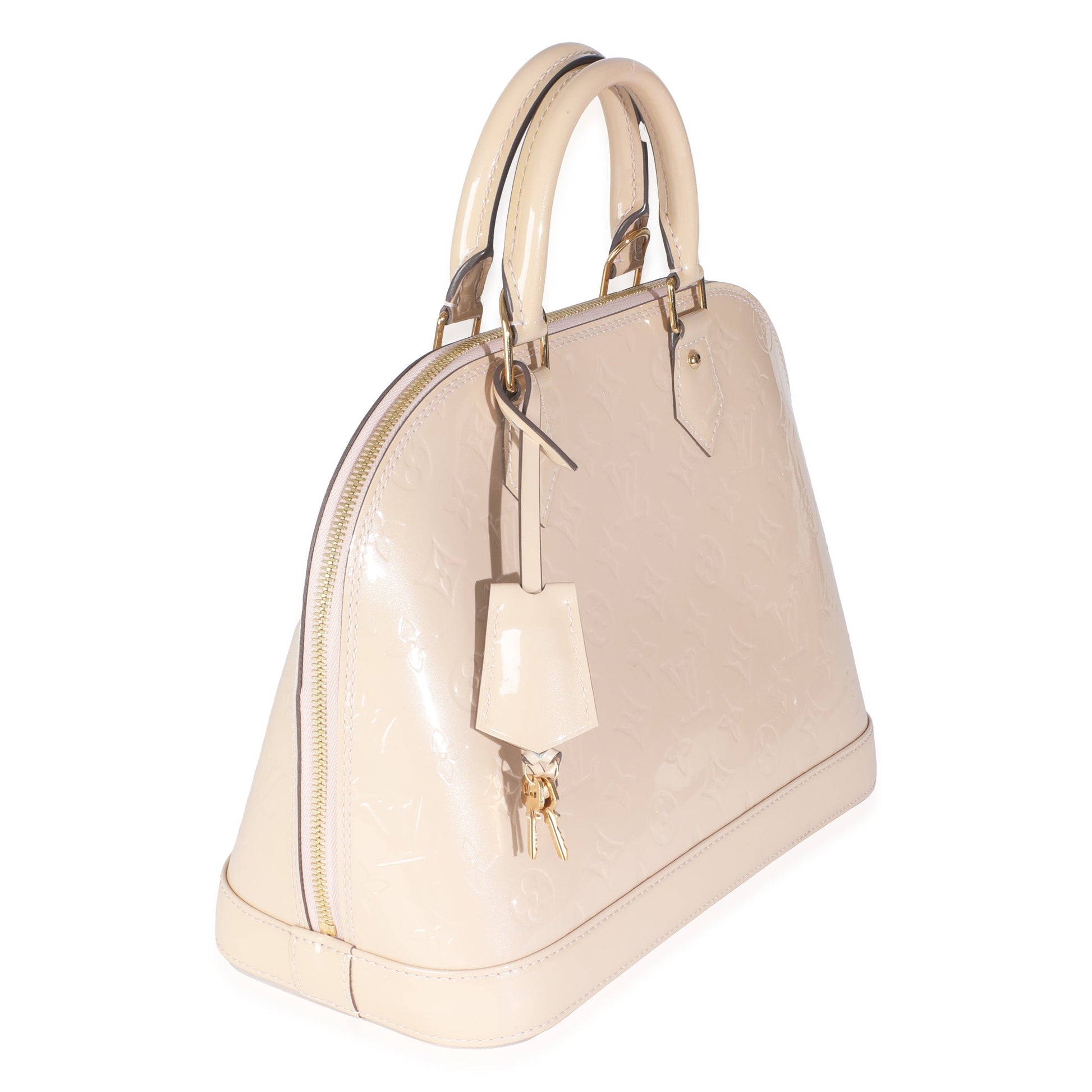 Louis Vuitton Dune Vernis Alma PM Monogram Handbag
