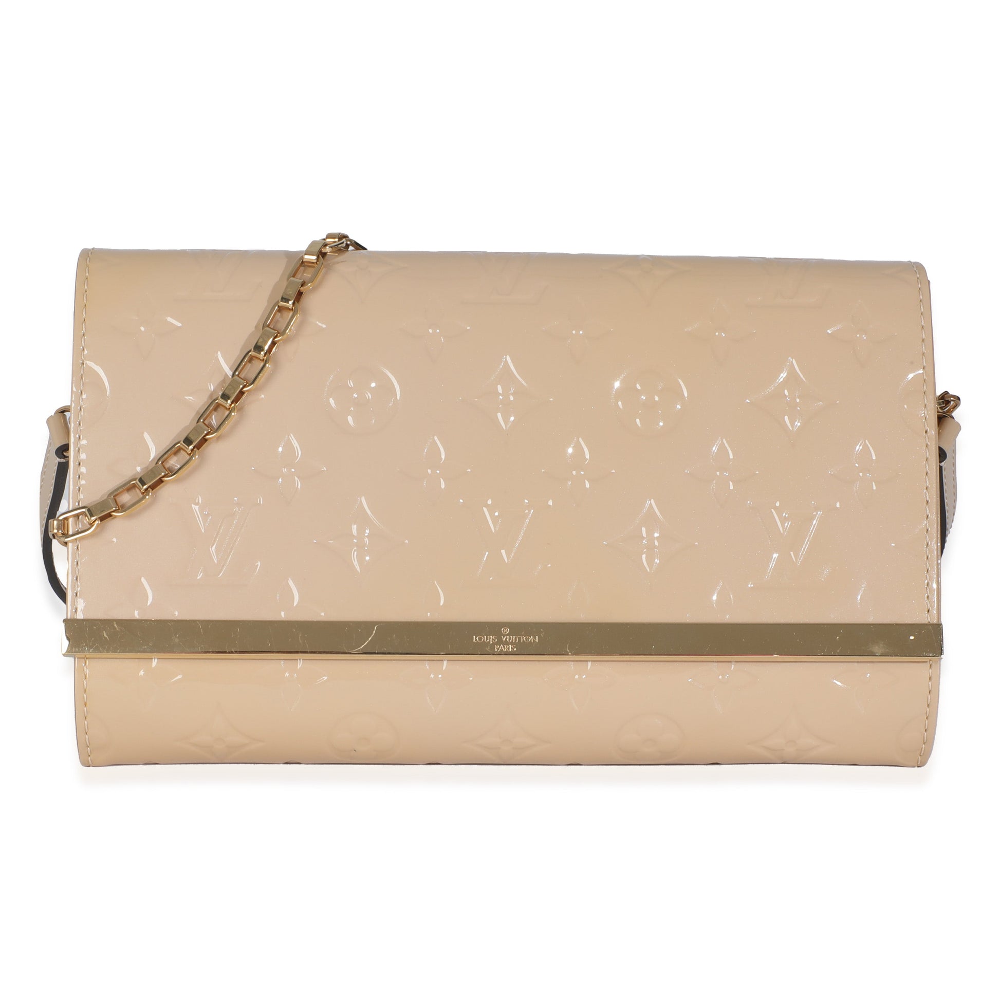 Louis Vuitton Dune Vernis Ana Monogram Clutch Bag