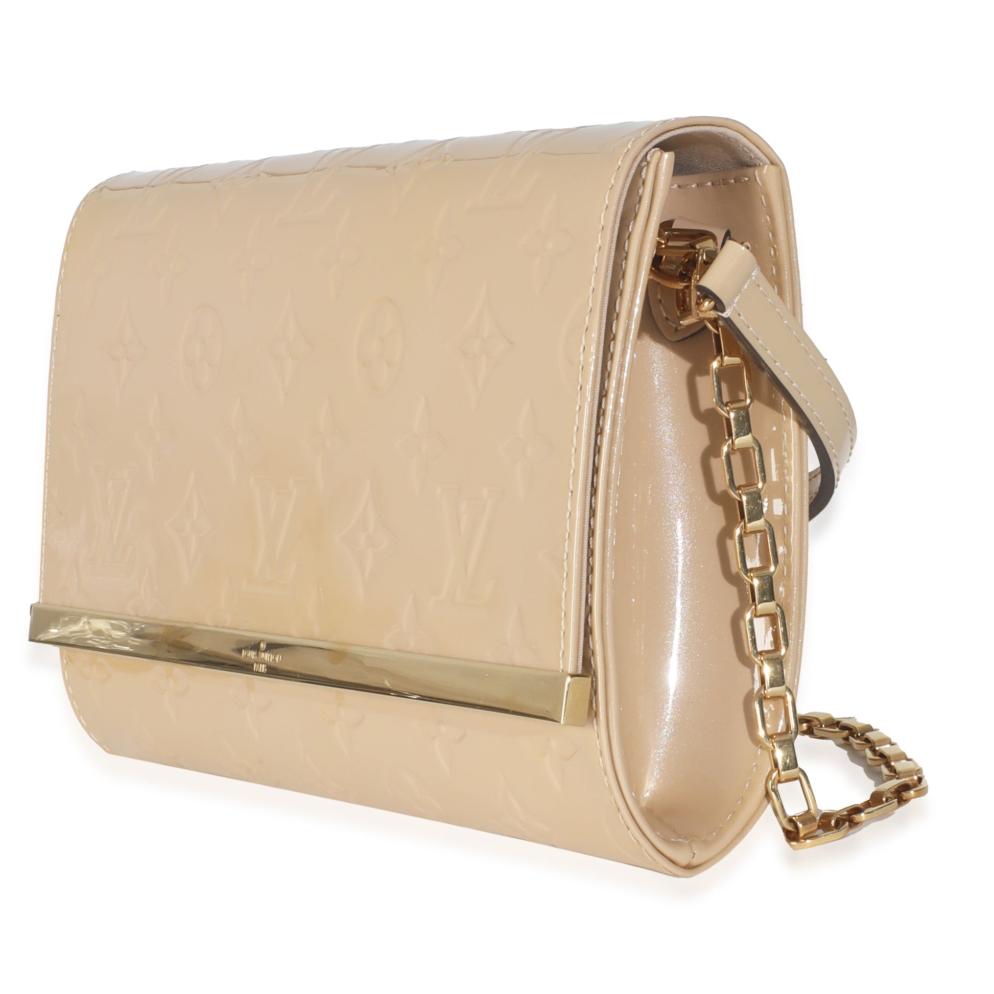 Louis Vuitton Dune Vernis Ana Monogram Clutch Bag