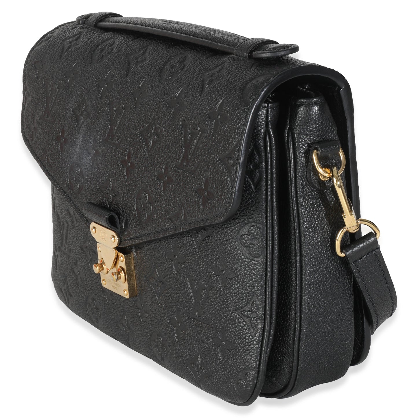 Louis Vuitton Empreinte Pochette Metis Monogram Black Clutch Bag 4